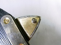 ルイ・ビトンのバッグの留め金修理�B
